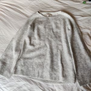 NWOT Loft Gray Sweater XXS